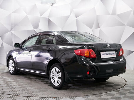 2008 Toyota Corolla AMT X (E140, E150), чёрный, 661000 рублей, вид 3