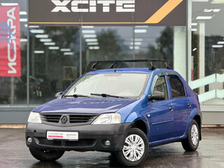 2006 Renault Logan I, синий, 209000 рублей, вид 1