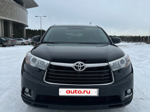 2013 Toyota Highlander III (XU50), чёрный, 3250000 рублей - вид 2