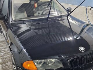 2001 BMW 3 серии N42 316i IV (E46) Рестайлинг, чёрный, 480000 рублей, вид 2