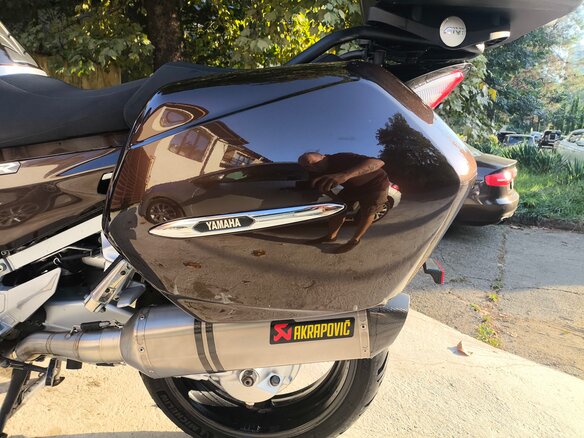 2013 Yamaha FJR1300, коричневый, 1080000 рублей - вид 9