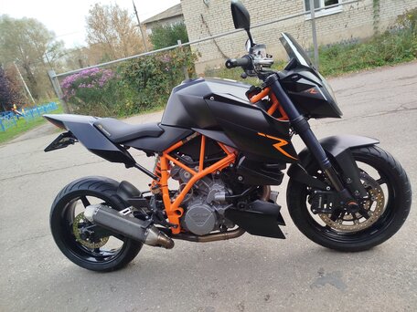 2007 KTM 990 Super Duke, чёрный, 630000 рублей, вид 3