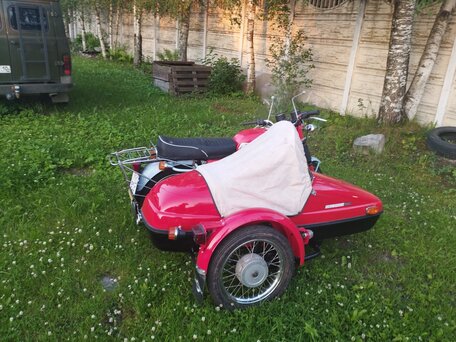 1983 Jawa 350/634, красный, 300000 рублей, вид 4