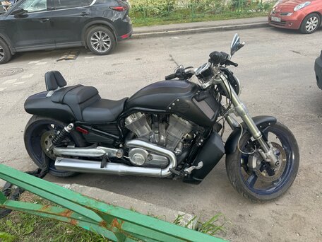 2014 Harley-Davidson V-Rod Muscle, чёрный, 1300000 рублей, вид 4