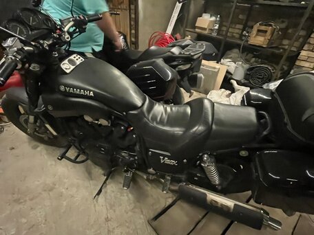 1993 Yamaha V-Max 1200, чёрный, 370000 рублей, вид 1