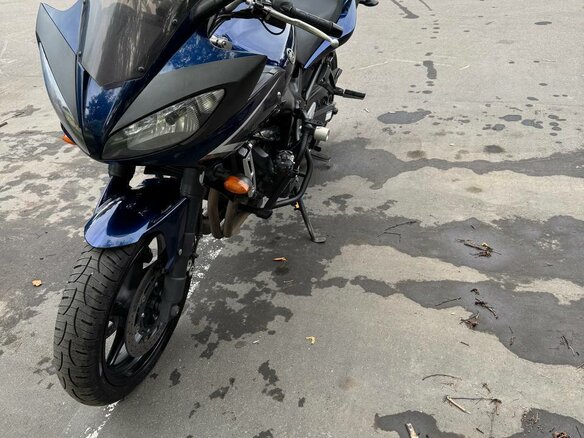2008 Yamaha FZ6, синий, 430000 рублей - вид 7