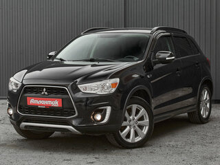 2014 Mitsubishi ASX I Рестайлинг, чёрный, 1550000 рублей, вид 1