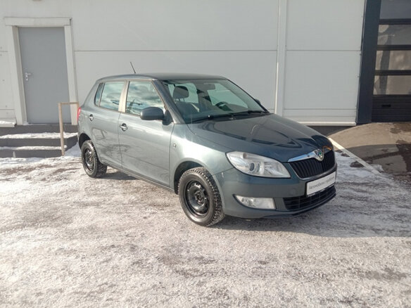 2012 Skoda Fabia II Рестайлинг, серый - вид 11