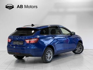 2021 Lada (ВАЗ) Vesta SW I, синий, 1230000 рублей, вид 5