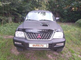 2004 Mitsubishi L200 III, чёрный, 1100000 рублей, вид 1