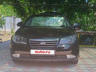 2008 Hyundai Elantra IV (HD), чёрный, 530000 рублей, вид 2