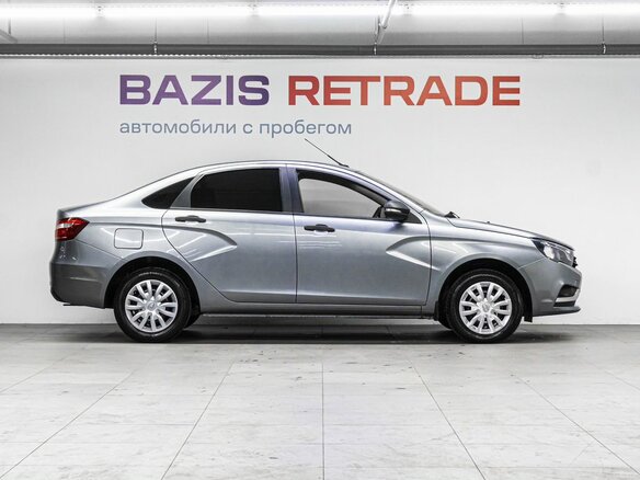 2020 Lada (ВАЗ) Vesta I, серый, 770000 рублей - вид 3