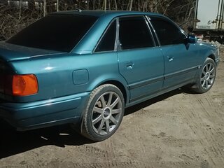 1990 Audi 100 IV (C4), синий, 700000 рублей, вид 2