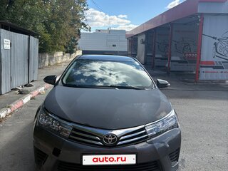 2013 Toyota Corolla XI (E160, E170, E180), серый, 1100000 рублей, вид 1