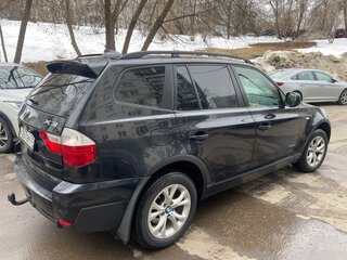 2009 BMW X3 25i I (E83) Рестайлинг, чёрный, 1050000 рублей, вид 3