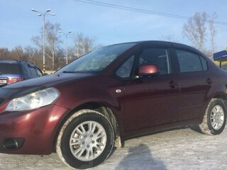 2007 Suzuki SX4 I (Classic), красный, 710000 рублей, вид 2