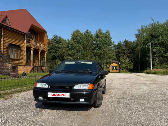 2011 Lada (ВАЗ) 2114, чёрный - вид 1