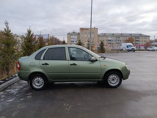 2011 Lada (ВАЗ) Kalina I, зелёный, 190000 рублей, вид 2