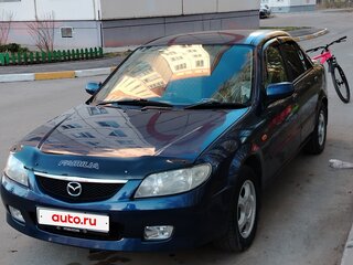 2001 Mazda 323 VI (BJ) Рестайлинг, синий, 380000 рублей, вид 1