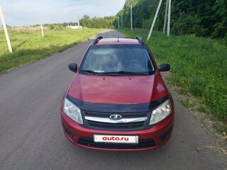 2017 Lada (ВАЗ) Granta I, красный, 510000 рублей, вид 3
