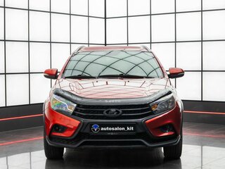 2019 Lada (ВАЗ) Vesta SW Cross I, красный, 879000 рублей, вид 2