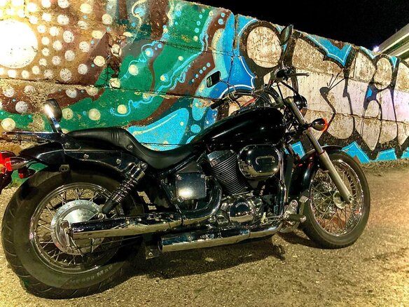 2001 Honda Shadow 750, чёрный, 395000 рублей - вид 3