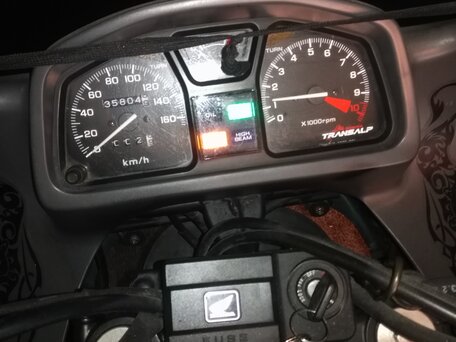 1996 Honda Transalp 400, синий, 300000 рублей, вид 5