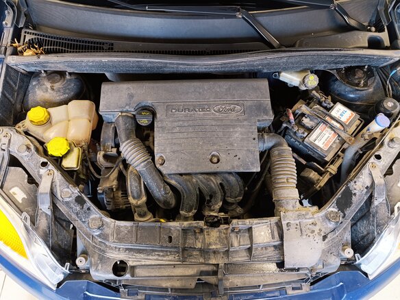 2008 Ford Fusion I Рестайлинг, синий, 387000 рублей - вид 12