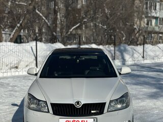 2012 Skoda Octavia RS II Рестайлинг, белый, 1370000 рублей, вид 2