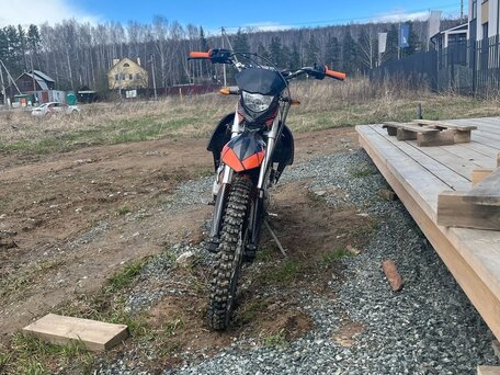 2024 Xmotos XZ250 Cross, оранжевый, 160000 рублей, вид 2