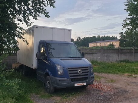 2011 Volkswagen Crafter, синий, 1000000 рублей, вид 2