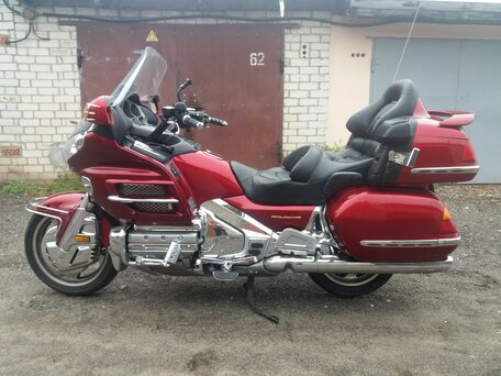 2002 Honda GL 1800 Gold Wing, пурпурный, 750000 рублей, вид 2