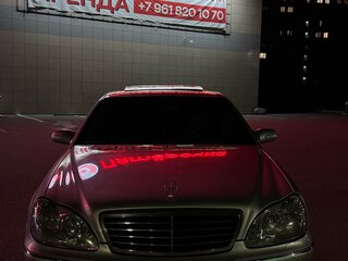 2003 Mercedes-Benz S-Класс 500 Long IV (W220) Рестайлинг, серебристый, 1400000 рублей, вид 3