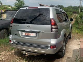 2008 Toyota Land Cruiser Prado 120 Series Рестайлинг, серебристый, 2800000 рублей, вид 2