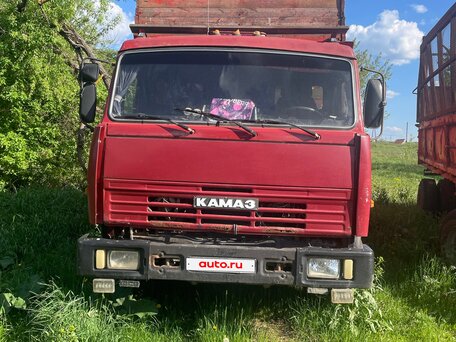 2002 КамАЗ 65115, красный, 950000 рублей, вид 5