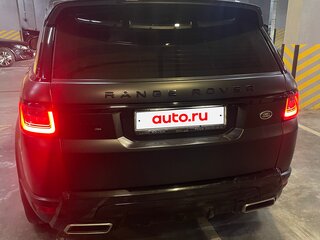 2021 Land Rover Range Rover Sport II Рестайлинг, чёрный, 6500000 рублей, вид 4