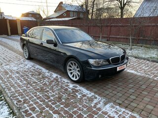 2006 BMW 7 серии Long 750Li IV (E65/E66) Рестайлинг, чёрный, 1350000 рублей, вид 1