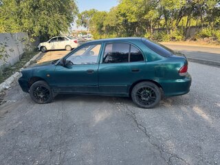 1997 Hyundai Accent I, зелёный, 70000 рублей, вид 4