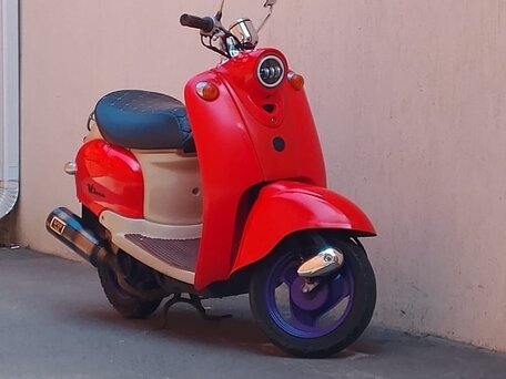 2008 Yamaha Vino 50, красный, 95000 рублей, вид 1