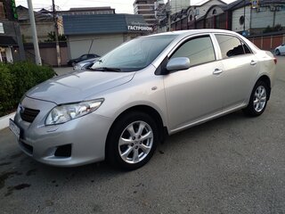 2008 Toyota Corolla X (E140, E150), серебристый, 650000 рублей, вид 1
