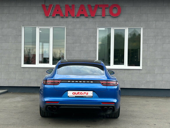 2018 Porsche Panamera 4 II, синий, 5980000 рублей - вид 6