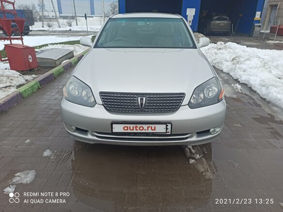 2001 Toyota Mark II IX (X110), серый