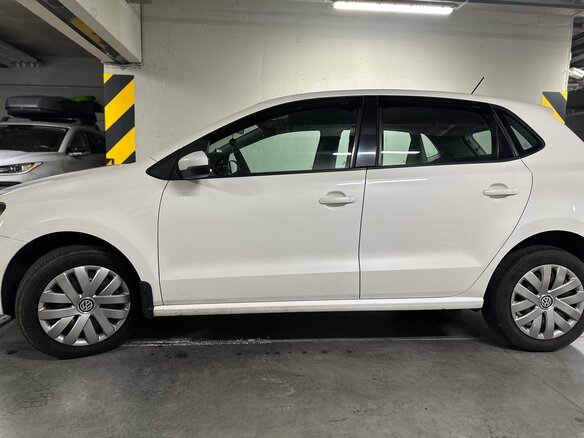 2014 Volkswagen Polo V, белый - вид 8