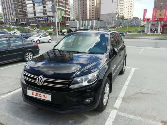 2011 Volkswagen Tiguan I Рестайлинг, синий, 1350000 рублей - вид 6