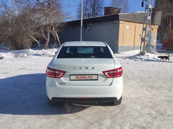 2018 Lada (ВАЗ) Vesta I, белый - вид 4