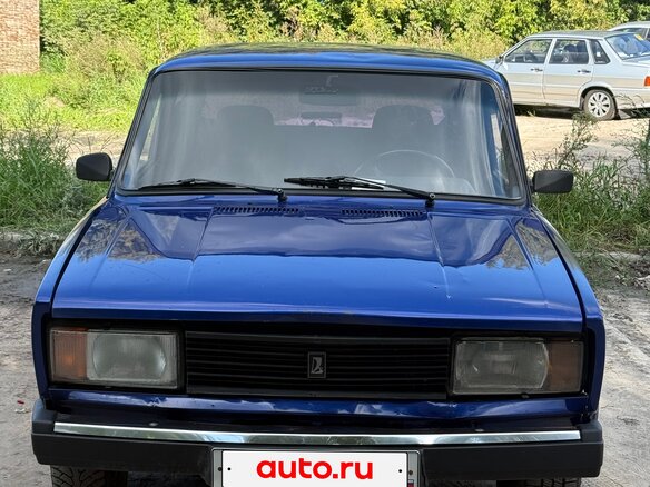 2010 Lada (ВАЗ) 2105, синий, 100000 рублей