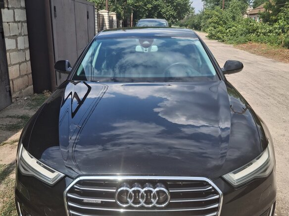 2015 Audi A6 IV (C7) Рестайлинг, чёрный, 3000000 рублей - вид 2