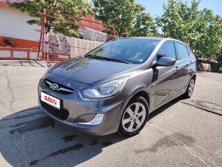 2012 Hyundai Solaris I, чёрный, 750000 рублей, вид 1