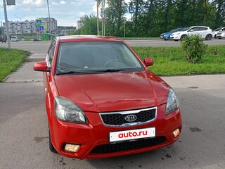 2010 Kia Rio II Рестайлинг, красный, 440000 рублей, вид 1