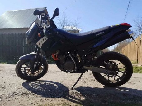2003 KTM 640 Duke, чёрный, 250000 рублей, вид 3